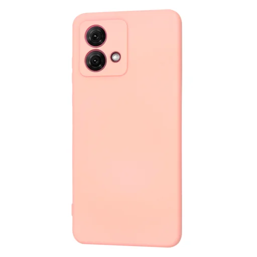  Techsuit - SoftFlex - Motorola Moto G84 - Kréta Rózsaszín tok - 3