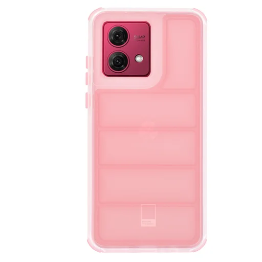  Techsuit - Hullám Pajzs - Motorola Moto G84 - Rózsaszín tok - 3