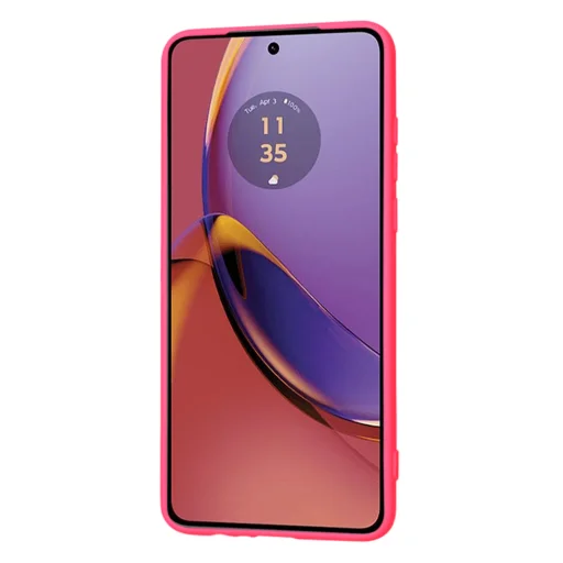  Techsuit - SoftFlex - Motorola Moto G84 - Forró Rózsaszín tok - 2