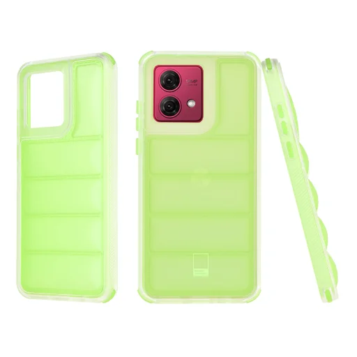  Techsuit - Hullámpajzs - Motorola Moto G84 - Zöld tok - 1