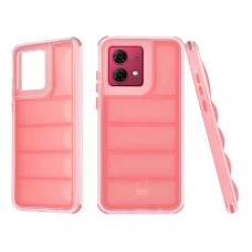  Techsuit - Hullám Pajzs - Motorola Moto G84 - Piros tok