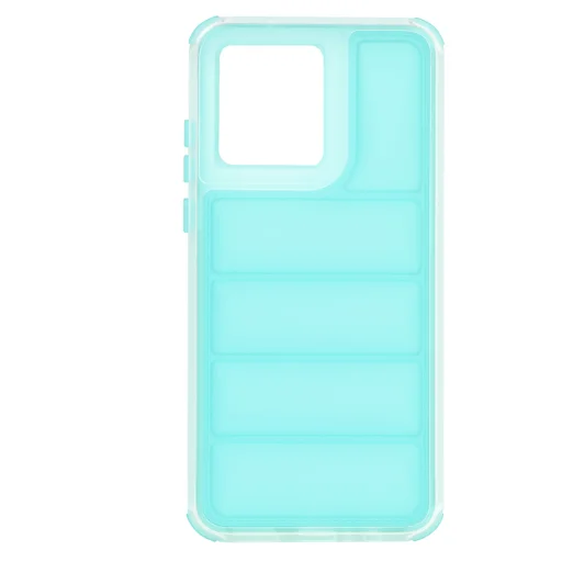  Techsuit - Hullám Pajzs - Motorola Moto G84 - Türkizkék tok - 2