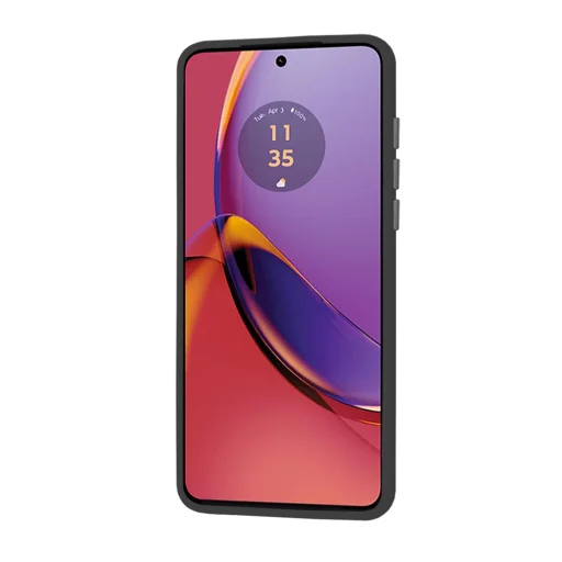  Techsuit - HaloFrost Széria - Motorola Moto G84 - Fekete tok - 3