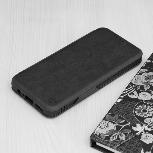  Techsuit - Biztonságos Tárca Plusz - Motorola Moto G84 - Fekete tok - 5