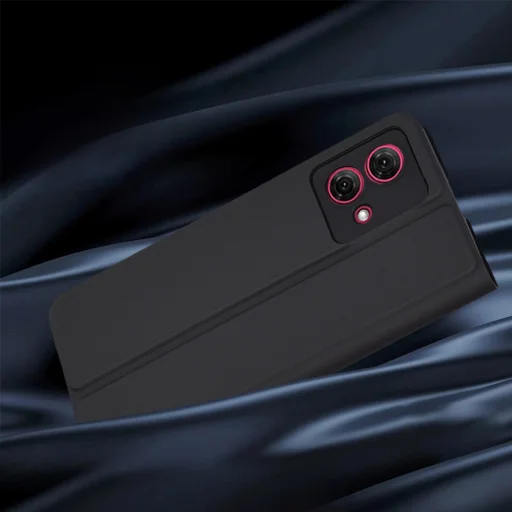  Techsuit - Magskin Könyv - Motorola Moto G84 - Fekete tok - 9