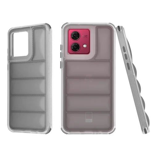  Techsuit - Wave Shield - Motorola Moto G84 - Fekete tok - 1