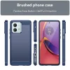  Techsuit - Karbonszilikon - Motorola Moto G84 - Kék tok thumbnail