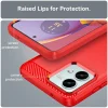  Techsuit - Karbonszilikon - Motorola Moto G84 - Kék tok thumbnail