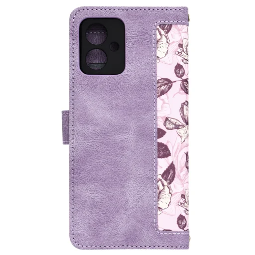  Techsuit - FlipCraft - Motorola Moto G54 Power Edition / G64 - Titokzatos Lila tok - 3