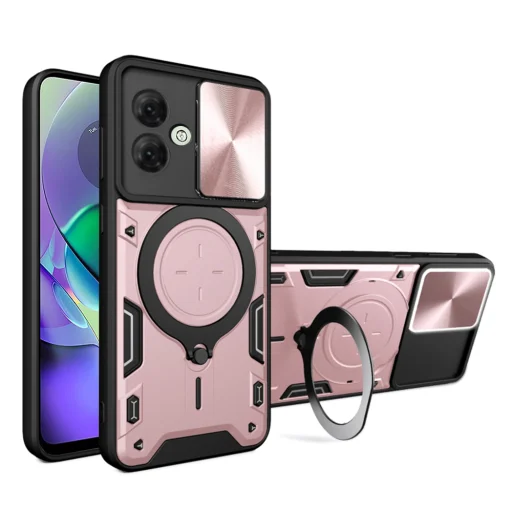  Techsuit - CamGuard Pro - Motorola Moto G54 Power Edition - Rózsaarany tok - 1