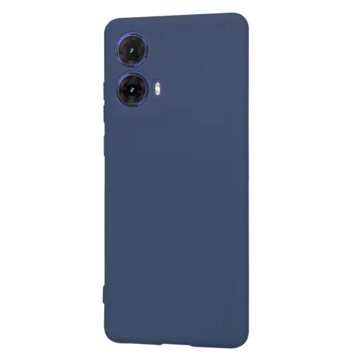 Techsuit - SoftFlex - Motorola Moto G85 - Sötétkék tok - 3
