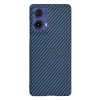  Techsuit - Carbonit Szálhéj - Motorola Moto G85 - Ciánkék tok thumbnail
