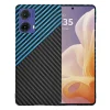  Techsuit - Karbonit Szálburkolat - Motorola Moto G85 - Kék Pulzus tok thumbnail