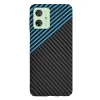  Techsuit - Carbonite FiberShell - Motorola Moto G54 / Moto G54 Power Edition / Moto G64 - Kék Impulzus tok thumbnail
