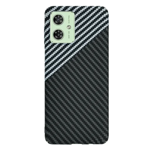  Techsuit - Carbonite FiberShell - Motorola Moto G54 / Moto G54 Power Edition / Moto G64 - Lopakodó Szürke tok - 3