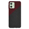  Techsuit - Karbonit Szálház - Motorola Moto G54 / Moto G54 Power Edition / Moto G64 - Vörös Vortex tok thumbnail