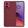  Techsuit - Karbonit SzálBurkolat - Motorola Moto G84 - Piros tok thumbnail