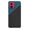  Techsuit - Karbonit rosthéj - Motorola Moto G84 - Kék Impulzus tok thumbnail