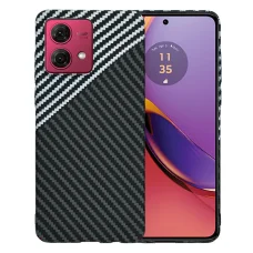  Techsuit - Szénszálas burkolat - Motorola Moto G84 - Lopakodó szürke tok