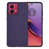  Techsuit - Carbonite FiberShell - Motorola Moto G84 - Lila tok thumbnail