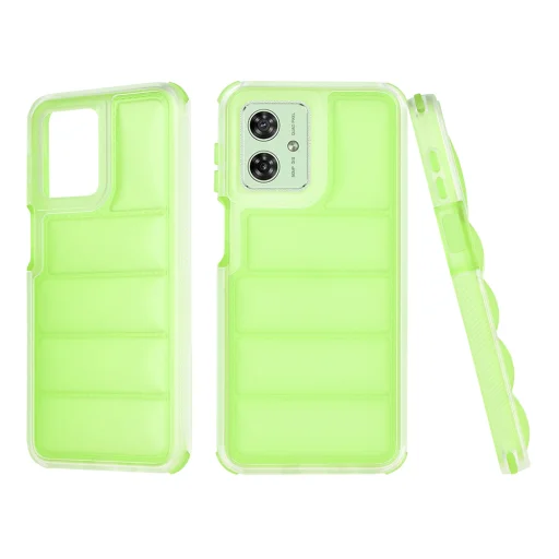  Techsuit - Hullámpajzs - Motorola Moto G54 - Zöld tok - 1