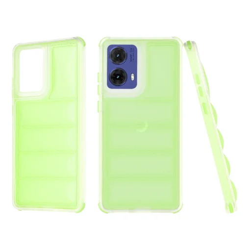  Techsuit - Hullámpajzs - Motorola Moto G85 - Zöld tok - 1