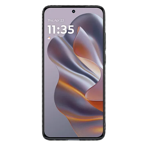  Techsuit - Karbonit Szálhéj - Motorola Edge 50 Neo / Motorola ThinkPhone 25 - Fekete tok - 2