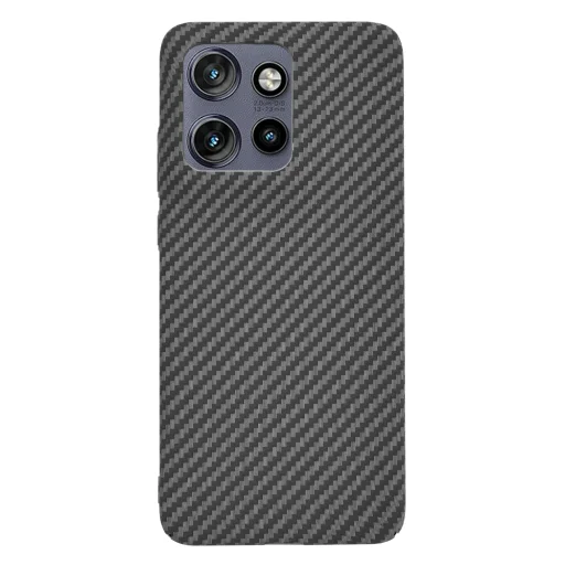  Techsuit - Karbonit Szálhéj - Motorola Edge 50 Neo / Motorola ThinkPhone 25 - Fekete tok - 3