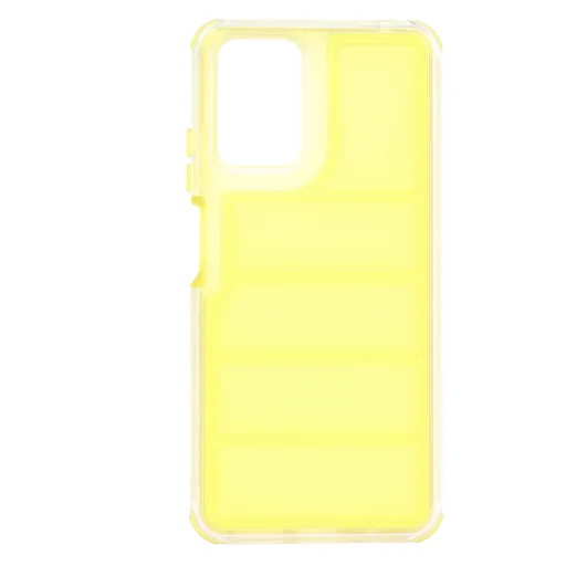  Techsuit - Hullámpajzs - Motorola Moto G04 / Moto G04s / Moto G24 / Moto E14 - Sárga tok - 2