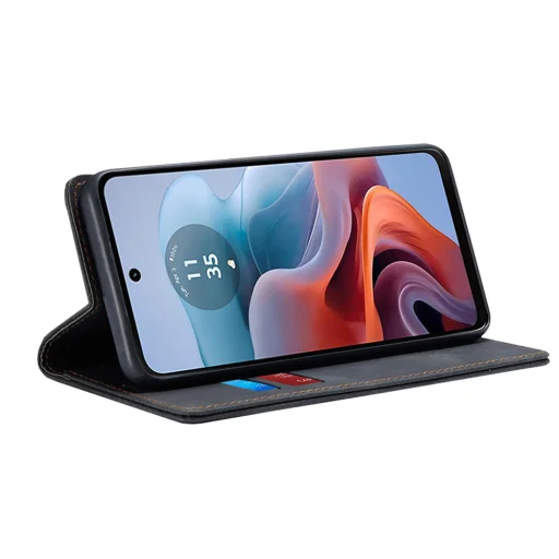  Techsuit - Kényelmes Borító - Motorola Moto G34 / Moto G45 - Fekete tok - 2