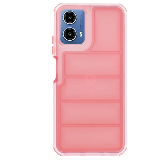  Techsuit - Hullám Pajzs - Motorola Moto G34 / Moto G45 - Piros tok - 3