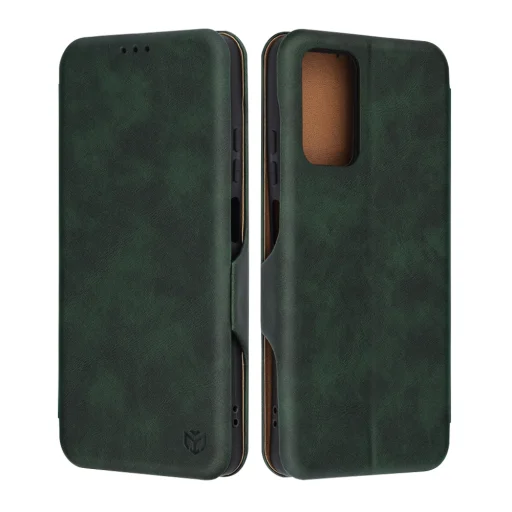  Techsuit - Biztonságos Pénztárca Plus - Motorola Moto G35 - Zöld tok - 1