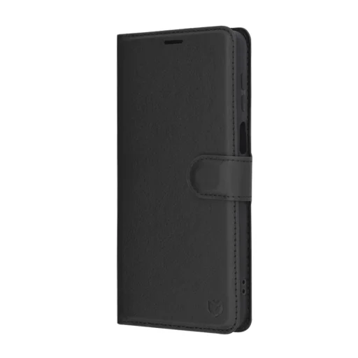  Techsuit - Bőr Tok - Motorola Moto G55 - Fekete tok - 4