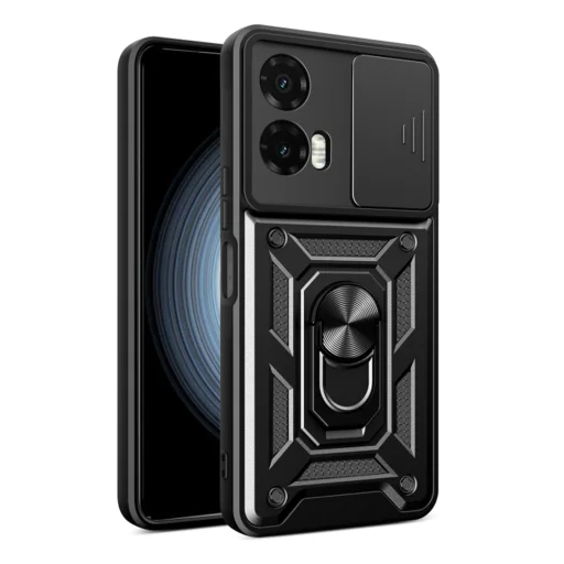  Techsuit - CamShield sorozat - Motorola Moto G35 - Fekete tok - 1