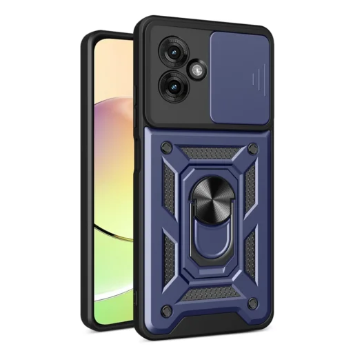  Techsuit - CamShield sorozat - Motorola Moto G55 - Kék tok - 1