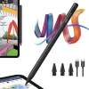  ESR - Stylus toll (6C00107) - iPad-hez, mágneses rögzítés, Bluetooth, Type-C, tenyér elutasítás, döntésérzékenység - fekete thumbnail
