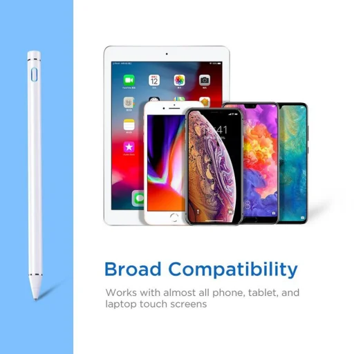  ESR - Digitális Stylus Toll (K838) - Android, iOS, Windows rendszerekhez, Micro-USB kábellel - Fehér - 6