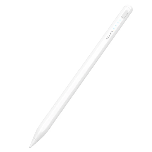  Lito - Stylus toll (K1) - Vezeték nélküli töltés, tenyér-elhanyagolás, 90mAh, iPad-hoz - Fehér - 1