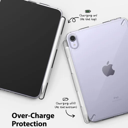  Ringke - Fusion - iPad mini 6 (2021) / iPad mini 7 (2024) - Átlátszó tok - 3