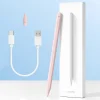  Techsuit - Stylus toll (AC10SH) - iPadhez, Bluetooth, Type-C, 125mAh, tenyér-érzékelés, cserélhető Apple hegy - Fekete Gyémánt thumbnail