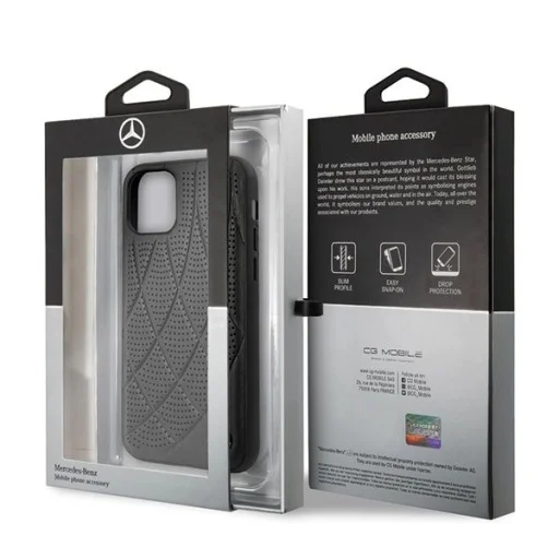 Mercedes Bow Line iPhone 11 Pro tok - Fekete tok - 7
