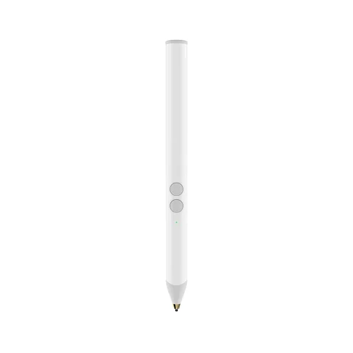  Techsuit - Stylus Toll (UA20) - Telefonokhoz és Tabletekhez, Aktív, Bluetooth, Type-C, 105mAh, Alumínium Ötvözet - Fehér - 3