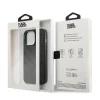 Karl Lagerfeld Perforated Allover iPhone 13 Pro Max tok - Fekete thumbnail