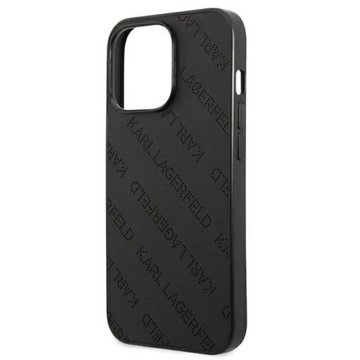 Karl Lagerfeld Perforated Allover iPhone 13 Pro Max tok - Fekete - 6