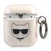 Karl Lagerfeld Csillogó Choupette Tok AirPods 1 / 2 - Arany thumbnail