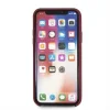 Mercedes Silicone Line iPhone X/XS tok - Piros - 4