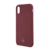 Mercedes Silicone Line iPhone X/XS tok - Piros - 5