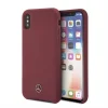 Mercedes Silicone Line iPhone X/XS tok - Piros