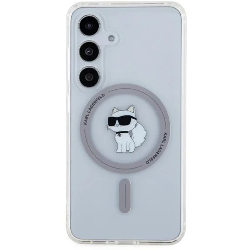 Karl Lagerfeld IML Choupette MagSafe tok Samsung Galaxy S24-hez - átlátszó - 3