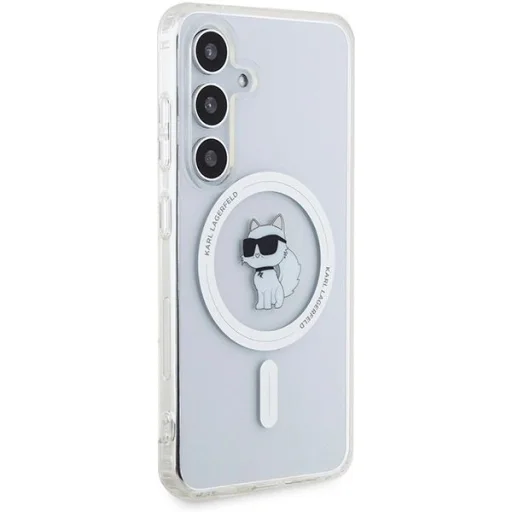 Karl Lagerfeld IML Choupette MagSafe tok Samsung Galaxy S24-hez - átlátszó - 4